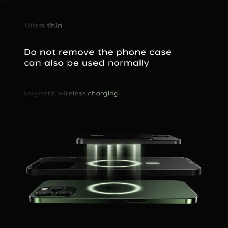 30000Mah Alloy Macsafe Powerbank Magnetic Power Bank Wireless Fast Charger for Iphone 15 14 13 12 11 Backup Battery for Magsafe